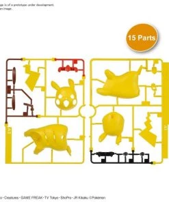 Pikachu (Battle Ver.) - Bandai Pokémon Quick Model Kit