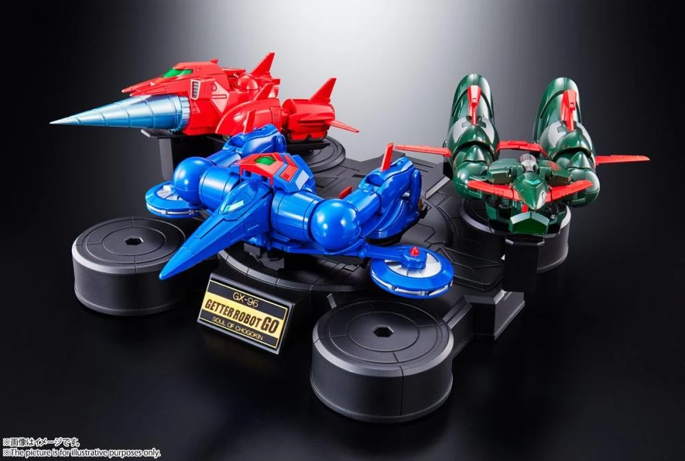 Bandai Soul Of Chogokin - GX-96 - Getter Robot Go New Arrivals 16 Bandai Soul Of Chogokin - GX-96 - Getter Robot Go New Arrivals