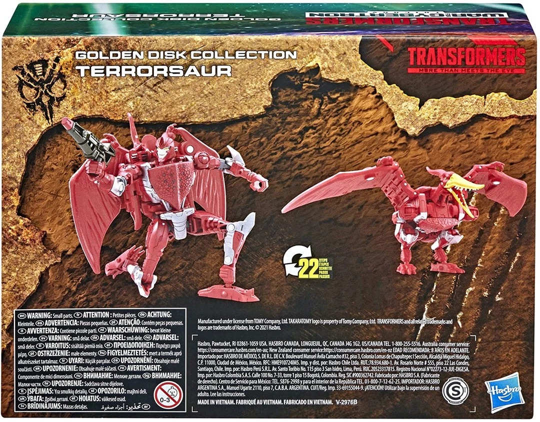 Hasbro Transformers Kingdom Golden Disk Collection Chapter 4 - Terrorsaur 6 Hasbro Transformers Kingdom Golden Disk Collection Chapter 4 - Terrorsaur