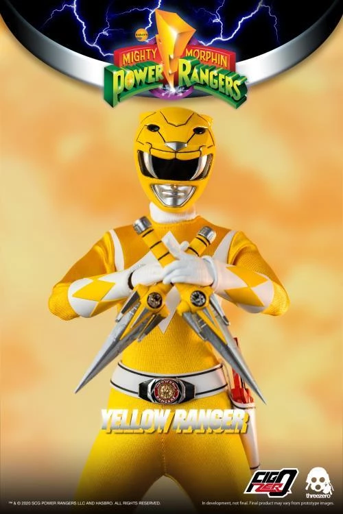 Threezero 1/6 Scale Figure - Mighty Morphin Power Rangers - Yellow Ranger 4 Threezero 1/6 Scale Figure - Mighty Morphin Power Rangers - Yellow Ranger