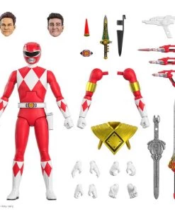Super 7 Pre-Orders Mighty Morphin Power Rangers Ultimates Red Ranger