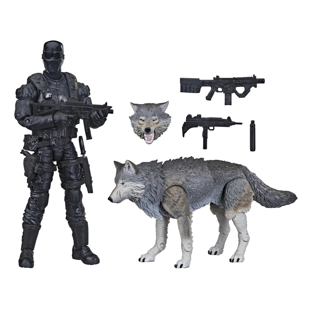 Hasbro G.I. Joe Classified Series Snake Eyes & Timber Wolf Set 3 Hasbro G.I. Joe Classified Series Snake Eyes & Timber Wolf Set