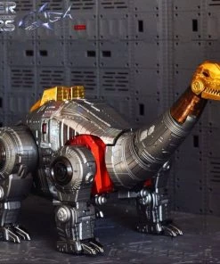 Transformers GigaPower Gigasaur HQ04R Graviter - Chrome Version