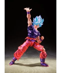 Bandai S.H. Figuarts Dragon Ball - Super Saiyan God Super Saiyan Son Goku Kaio-Ken Event Exclusive Dragonball