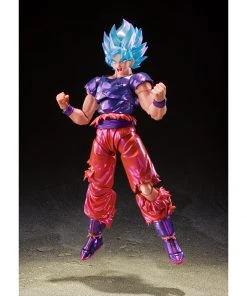 Bandai S.H. Figuarts Dragon Ball - Super Saiyan God Super Saiyan Son Goku Kaio-Ken Event Exclusive Dragonball