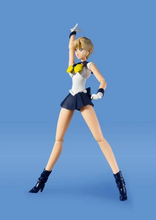 Bandai S.H. Figuarts Sailor Moon - Sailor Uranus - Animation Color Edition "Pretty Guardian Sailor Moon" 7 Bandai S.H. Figuarts Sailor Moon - Sailor Uranus - Animation Color Edition "Pretty Guardian Sailor Moon"