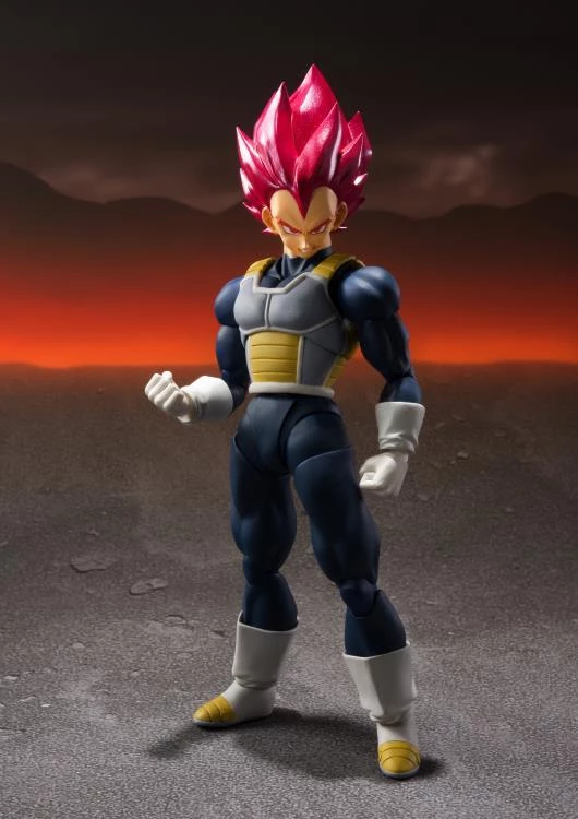 Bandai Anime S.H. Figuarts Dragon Ball Super - Super Saiyan God Super Saiyan Vegeta 7 Bandai Anime S.H. Figuarts Dragon Ball Super - Super Saiyan God Super Saiyan Vegeta