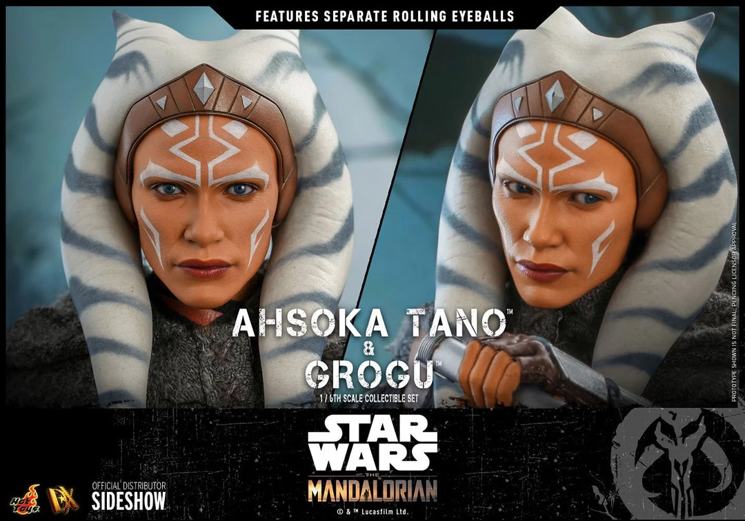 Pre-Orders Hot Toys 1/6 Scale Figure - Ahsoka Tano & Grogu (Star Wars: Episode The Mandalorian) 5 Pre-Orders Hot Toys 1/6 Scale Figure - Ahsoka Tano & Grogu (Star Wars: Episode The Mandalorian)