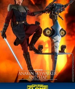 Hot Toys TV Masterpiece 1/6 Scale Figure - Anakin Skywalker & STAP (The Clone Wars)