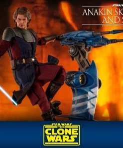 Hot Toys TV Masterpiece 1/6 Scale Figure - Anakin Skywalker & STAP (The Clone Wars)