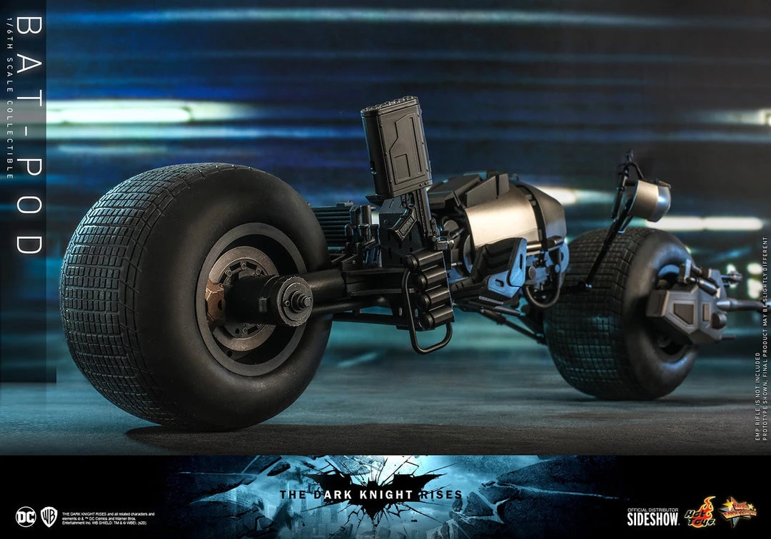New Arrivals Hot Toys Movie Masterpiece 1/6 Scale Figure - The Dark Knight Rises - Batpod 11 New Arrivals Hot Toys Movie Masterpiece 1/6 Scale Figure - The Dark Knight Rises - Batpod