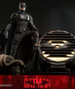 Pre-Orders Hot Toys Movie Masterpiece 1/6 Scale Figure - The Batman - Batman & Bat Signal