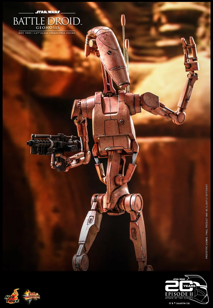 Pre-Orders Hot Toys 1/6 Scale Figure - Battle Droid (Geonosis) (Star Wars: Episode II: Attack Of The Clones) 4 Pre-Orders Hot Toys 1/6 Scale Figure - Battle Droid (Geonosis) (Star Wars: Episode II: Attack Of The Clones)