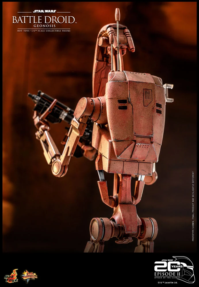 Pre-Orders Hot Toys 1/6 Scale Figure - Battle Droid (Geonosis) (Star Wars: Episode II: Attack Of The Clones) 16 Pre-Orders Hot Toys 1/6 Scale Figure - Battle Droid (Geonosis) (Star Wars: Episode II: Attack Of The Clones)