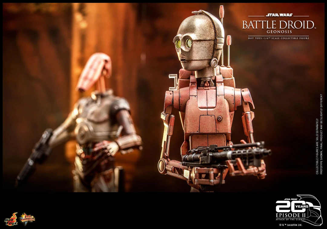 Pre-Orders Hot Toys 1/6 Scale Figure - Battle Droid (Geonosis) (Star Wars: Episode II: Attack Of The Clones) 13 Pre-Orders Hot Toys 1/6 Scale Figure - Battle Droid (Geonosis) (Star Wars: Episode II: Attack Of The Clones)