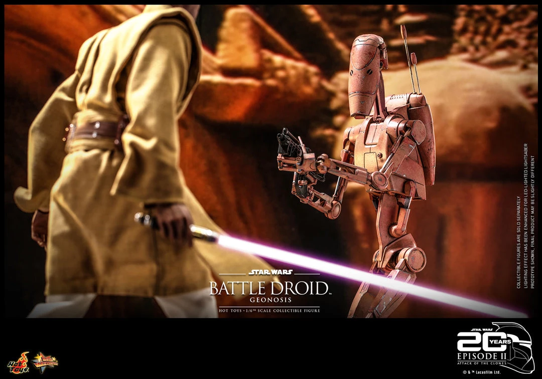 Pre-Orders Hot Toys 1/6 Scale Figure - Battle Droid (Geonosis) (Star Wars: Episode II: Attack Of The Clones) 17 Pre-Orders Hot Toys 1/6 Scale Figure - Battle Droid (Geonosis) (Star Wars: Episode II: Attack Of The Clones)