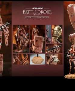 Pre-Orders Hot Toys 1/6 Scale Figure - Battle Droid (Geonosis) (Star Wars: Episode II: Attack Of The Clones) 25 Pre-Orders Hot Toys 1/6 Scale Figure - Battle Droid (Geonosis) (Star Wars: Episode II: Attack Of The Clones)