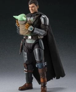 Bandai The Mandalorian S.H.Figuarts The Mandalorian And Grogu Figure Set
