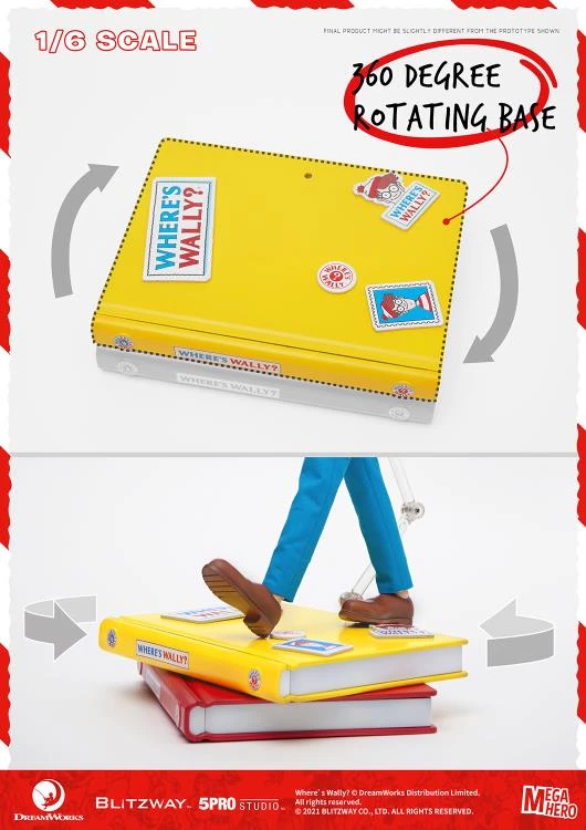 Blitzway Where's Waldo? MEGAHERO Waldo 1/6 Scale Figure (With Bonus) 8 Blitzway Where's Waldo? MEGAHERO Waldo 1/6 Scale Figure (With Bonus)