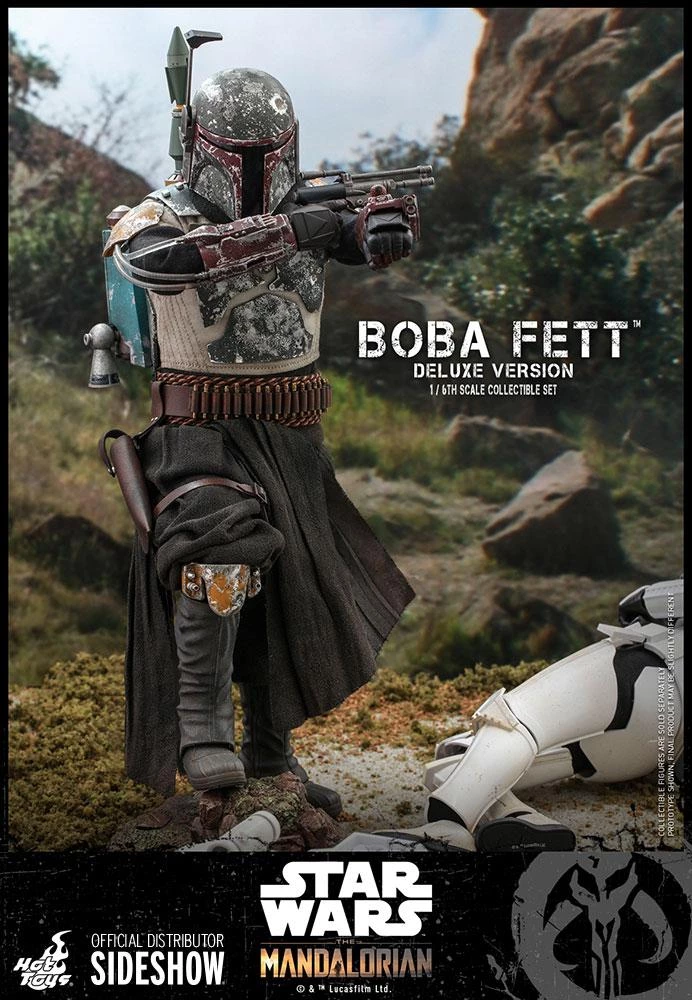 New Arrivals Hot Toys 1/6 Scale Television Masterpiece Series - The Mandalorian - Boba Fett (Deluxe Version) 13 New Arrivals Hot Toys 1/6 Scale Television Masterpiece Series - The Mandalorian - Boba Fett (Deluxe Version)