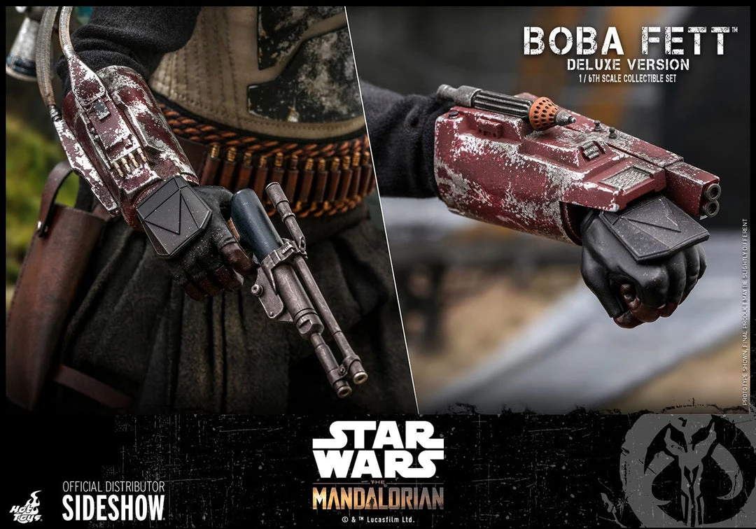New Arrivals Hot Toys 1/6 Scale Television Masterpiece Series - The Mandalorian - Boba Fett (Deluxe Version) 31 New Arrivals Hot Toys 1/6 Scale Television Masterpiece Series - The Mandalorian - Boba Fett (Deluxe Version)
