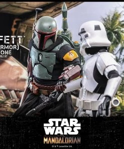 Pre-Orders Hot Toys 1/6 Scale Television Masterpiece Series - The Mandalorian - Boba Fett & Throne Set (Repaint Armor)