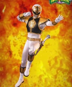 ThreeZero 1/6 Scale Figure - Mighty Morphin Power Rangers - White Ranger