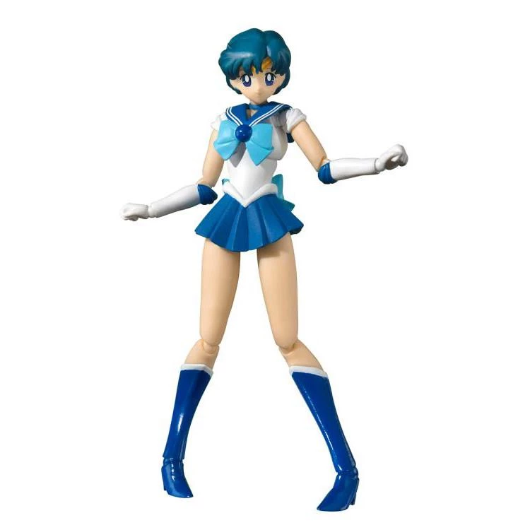 Bandai S.H. Figuarts Sailor Moon - Sailor Mercury - Animation Color Edition "Pretty Guardian Sailor Moon" Anime 3 Bandai S.H. Figuarts Sailor Moon - Sailor Mercury - Animation Color Edition "Pretty Guardian Sailor Moon" Anime