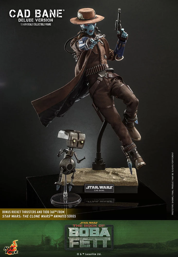 Pre-Orders Hot Toys 1/6 Scale Television Masterpiece Series - Star Wars: The Book Of Boba - Cad Bane Deluxe Version 19 Pre-Orders Hot Toys 1/6 Scale Television Masterpiece Series - Star Wars: The Book Of Boba - Cad Bane Deluxe Version