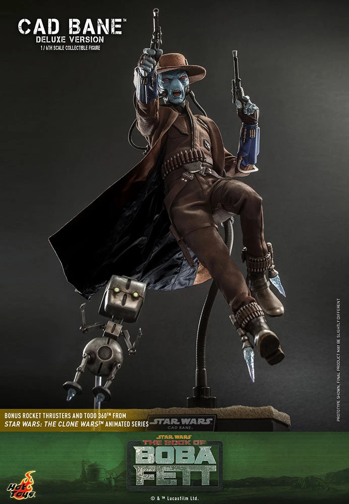Pre-Orders Hot Toys 1/6 Scale Television Masterpiece Series - Star Wars: The Book Of Boba - Cad Bane Deluxe Version 18 Pre-Orders Hot Toys 1/6 Scale Television Masterpiece Series - Star Wars: The Book Of Boba - Cad Bane Deluxe Version