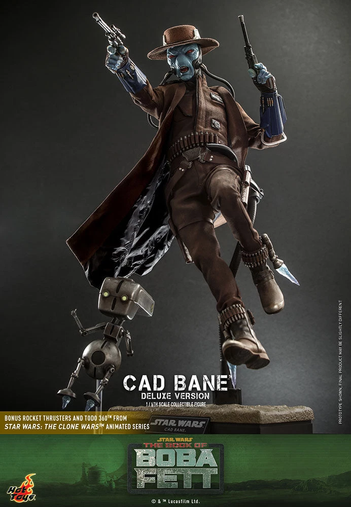 Pre-Orders Hot Toys 1/6 Scale Television Masterpiece Series - Star Wars: The Book Of Boba - Cad Bane Deluxe Version 10 Pre-Orders Hot Toys 1/6 Scale Television Masterpiece Series - Star Wars: The Book Of Boba - Cad Bane Deluxe Version