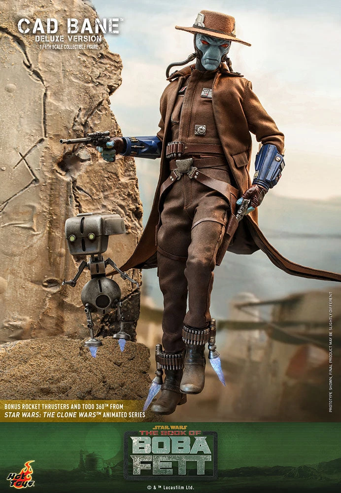 Pre-Orders Hot Toys 1/6 Scale Television Masterpiece Series - Star Wars: The Book Of Boba - Cad Bane Deluxe Version 3 Pre-Orders Hot Toys 1/6 Scale Television Masterpiece Series - Star Wars: The Book Of Boba - Cad Bane Deluxe Version
