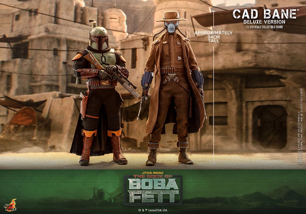 Pre-Orders Hot Toys 1/6 Scale Television Masterpiece Series - Star Wars: The Book Of Boba - Cad Bane Deluxe Version 22 Pre-Orders Hot Toys 1/6 Scale Television Masterpiece Series - Star Wars: The Book Of Boba - Cad Bane Deluxe Version
