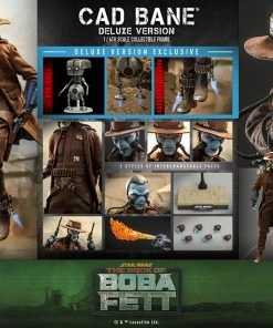 Pre-Orders Hot Toys 1/6 Scale Television Masterpiece Series - Star Wars: The Book Of Boba - Cad Bane Deluxe Version 43 Pre-Orders Hot Toys 1/6 Scale Television Masterpiece Series - Star Wars: The Book Of Boba - Cad Bane Deluxe Version
