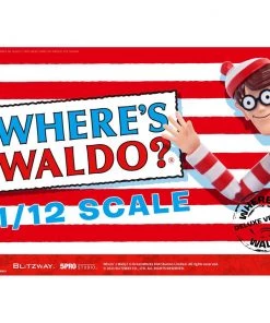 Cheap ToyDojo Store 14 Blitzway Where's Waldo? MEGAHERO Waldo 1/12 Scale Deluxe Figure