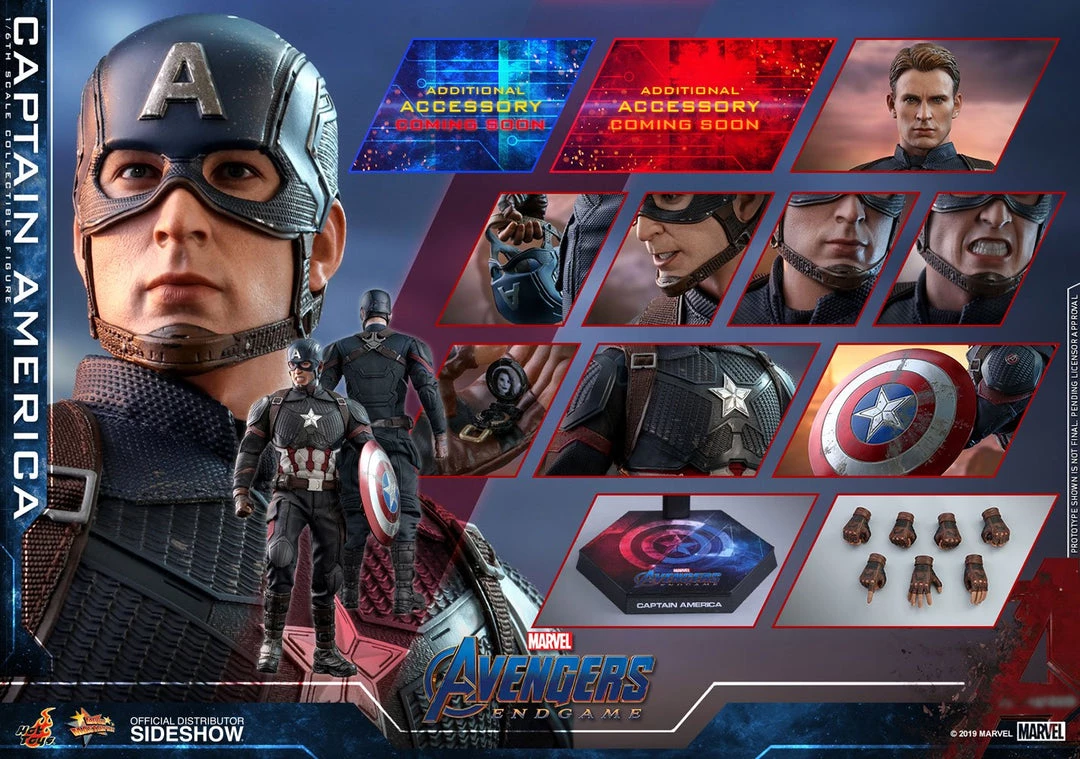Hot Toys Movie Masterpiece 1/6 Scale Figure - Captain America (Avengers: Endgame) 21 Hot Toys Movie Masterpiece 1/6 Scale Figure - Captain America (Avengers: Endgame)