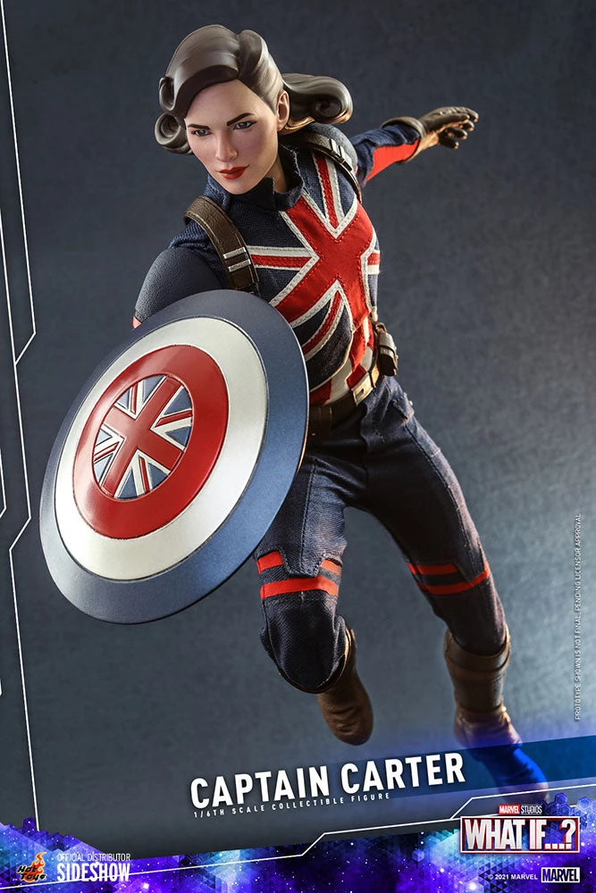 Pre-Orders Hot Toys Sixth Scale Figure - Captain Carter - Marvel What If...? 8 Pre-Orders Hot Toys Sixth Scale Figure - Captain Carter - Marvel What If...?