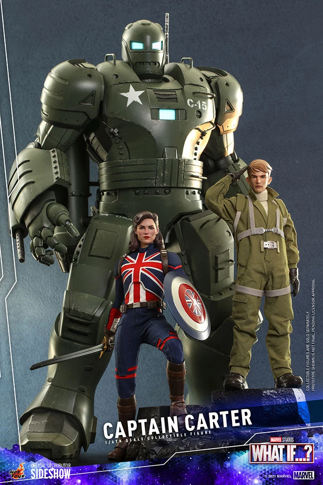 Pre-Orders Hot Toys Sixth Scale Figure - Captain Carter - Marvel What If...? 7 Pre-Orders Hot Toys Sixth Scale Figure - Captain Carter - Marvel What If...?