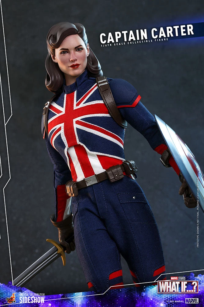 Pre-Orders Hot Toys Sixth Scale Figure - Captain Carter - Marvel What If...? 9 Pre-Orders Hot Toys Sixth Scale Figure - Captain Carter - Marvel What If...?