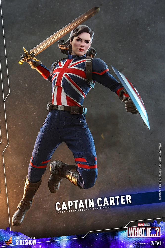 Pre-Orders Hot Toys Sixth Scale Figure - Captain Carter - Marvel What If...? 6 Pre-Orders Hot Toys Sixth Scale Figure - Captain Carter - Marvel What If...?