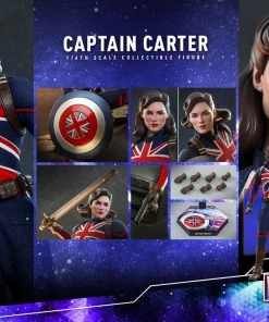 Pre-Orders Hot Toys Sixth Scale Figure - Captain Carter - Marvel What If...? 25 Pre-Orders Hot Toys Sixth Scale Figure - Captain Carter - Marvel What If...?