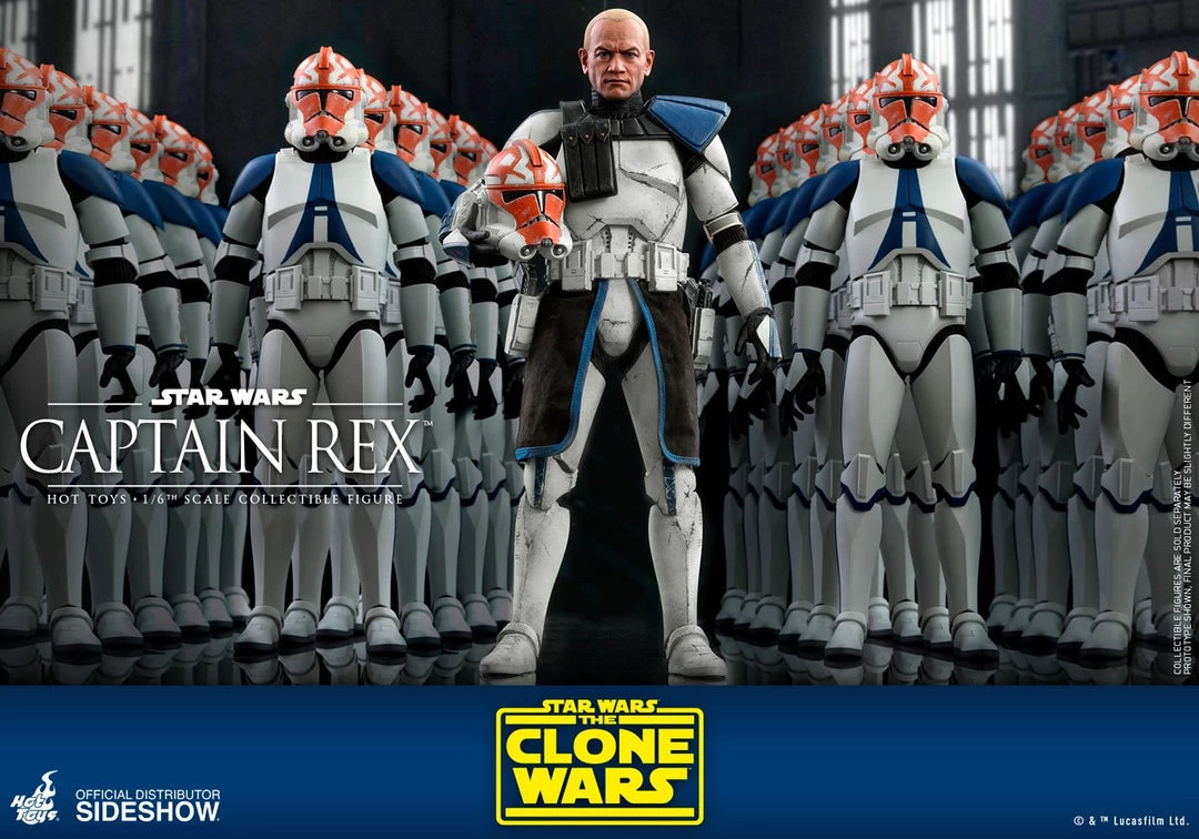 Movies / TV / Sports Hot Toys Television Masterpiece 1/6 Scale Figure - Star Wars: The Clone Wars - Captain Rex 27 Movies / TV / Sports Hot Toys Television Masterpiece 1/6 Scale Figure - Star Wars: The Clone Wars - Captain Rex