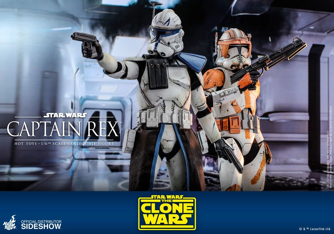 Movies / TV / Sports Hot Toys Television Masterpiece 1/6 Scale Figure - Star Wars: The Clone Wars - Captain Rex 21 Movies / TV / Sports Hot Toys Television Masterpiece 1/6 Scale Figure - Star Wars: The Clone Wars - Captain Rex