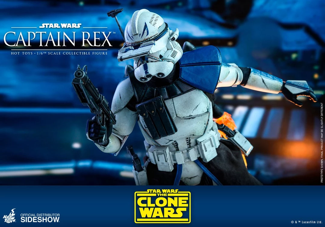 Movies / TV / Sports Hot Toys Television Masterpiece 1/6 Scale Figure - Star Wars: The Clone Wars - Captain Rex 18 Movies / TV / Sports Hot Toys Television Masterpiece 1/6 Scale Figure - Star Wars: The Clone Wars - Captain Rex