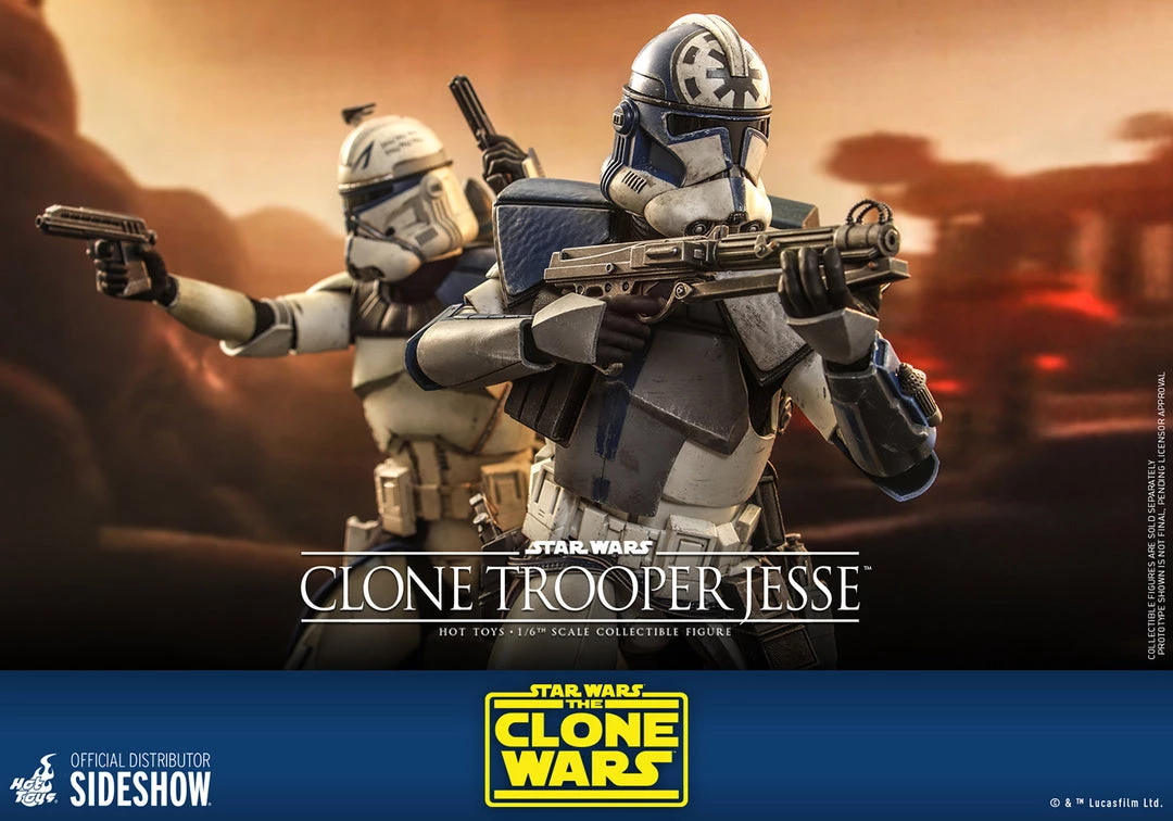 Hot Toys Television Masterpiece 1/6 Scale Figure - Clone Trooper Jesse (The Clone Wars) 16 Hot Toys Television Masterpiece 1/6 Scale Figure - Clone Trooper Jesse (The Clone Wars)