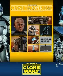 Hot Toys Television Masterpiece 1/6 Scale Figure - Clone Trooper Jesse (The Clone Wars) 43 Hot Toys Television Masterpiece 1/6 Scale Figure - Clone Trooper Jesse (The Clone Wars)
