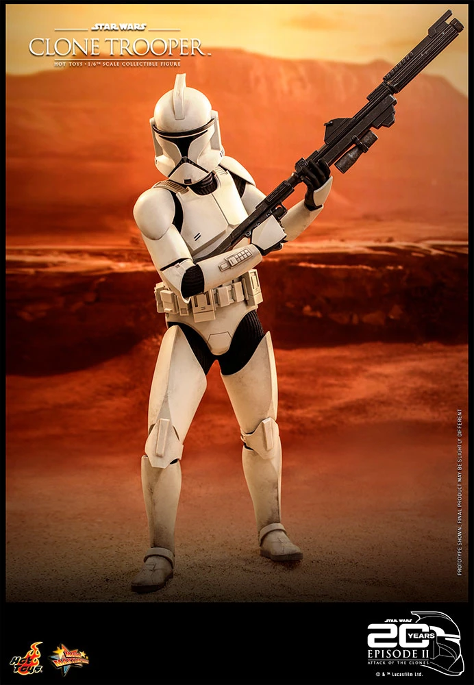 Hot Toys 1/6 Scale Figure - Clone Trooper (Star Wars: Episode II: Attack Of The Clones) 8 Hot Toys 1/6 Scale Figure - Clone Trooper (Star Wars: Episode II: Attack Of The Clones)