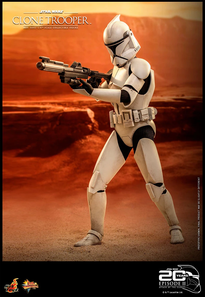Hot Toys 1/6 Scale Figure - Clone Trooper (Star Wars: Episode II: Attack Of The Clones) 5 Hot Toys 1/6 Scale Figure - Clone Trooper (Star Wars: Episode II: Attack Of The Clones)