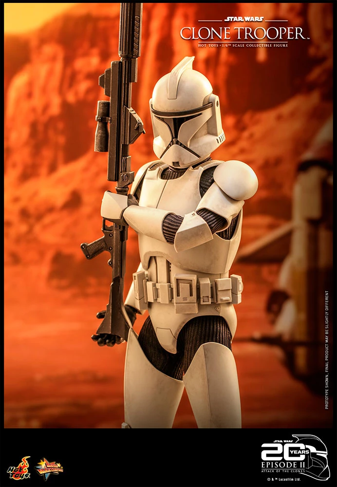 Hot Toys 1/6 Scale Figure - Clone Trooper (Star Wars: Episode II: Attack Of The Clones) 9 Hot Toys 1/6 Scale Figure - Clone Trooper (Star Wars: Episode II: Attack Of The Clones)