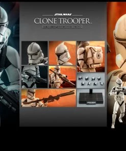 Hot Toys 1/6 Scale Figure - Clone Trooper (Star Wars: Episode II: Attack Of The Clones) 35 Hot Toys 1/6 Scale Figure - Clone Trooper (Star Wars: Episode II: Attack Of The Clones)